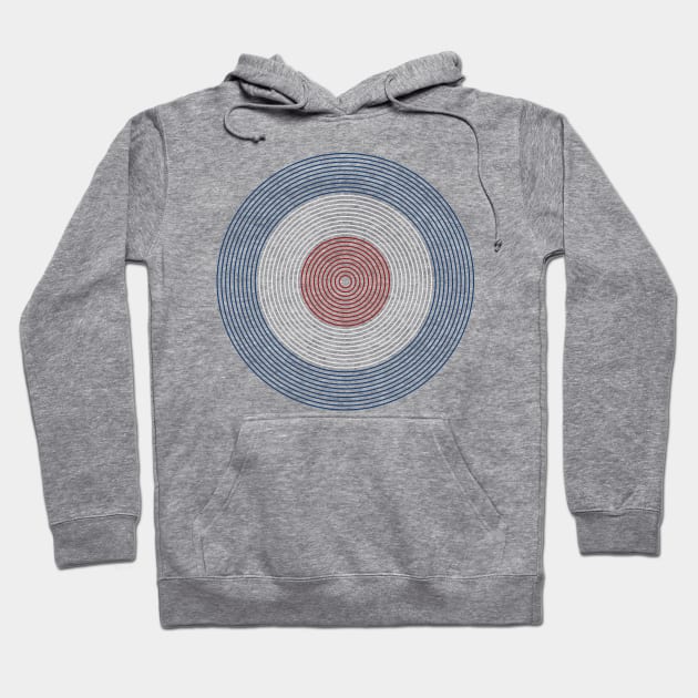 Concentric Mod Target Hoodie by n23tees